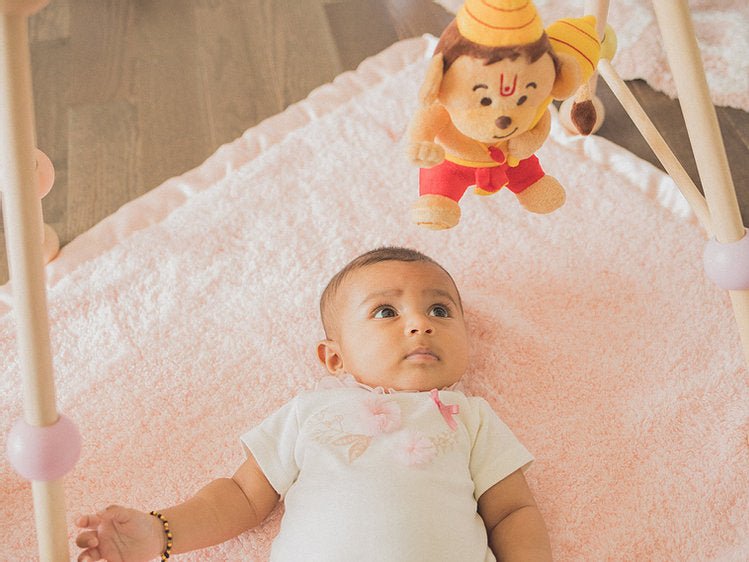 Baby Hanuman Mini 7" Mantra Singing Plush Toy - Image 5