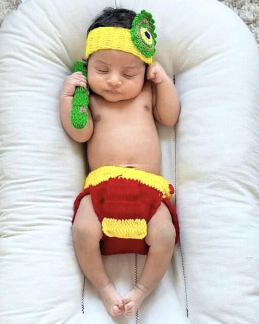 Newborn Matching Crochet Set - Image 5