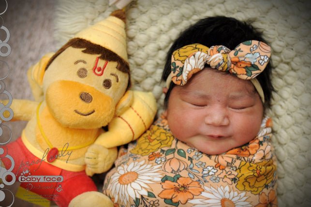 Baby Hanuman Mini 7" Mantra Singing Plush Toy - Image 3